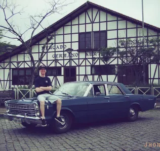 Joilson Day e o Ford Galaxie 500  1967.